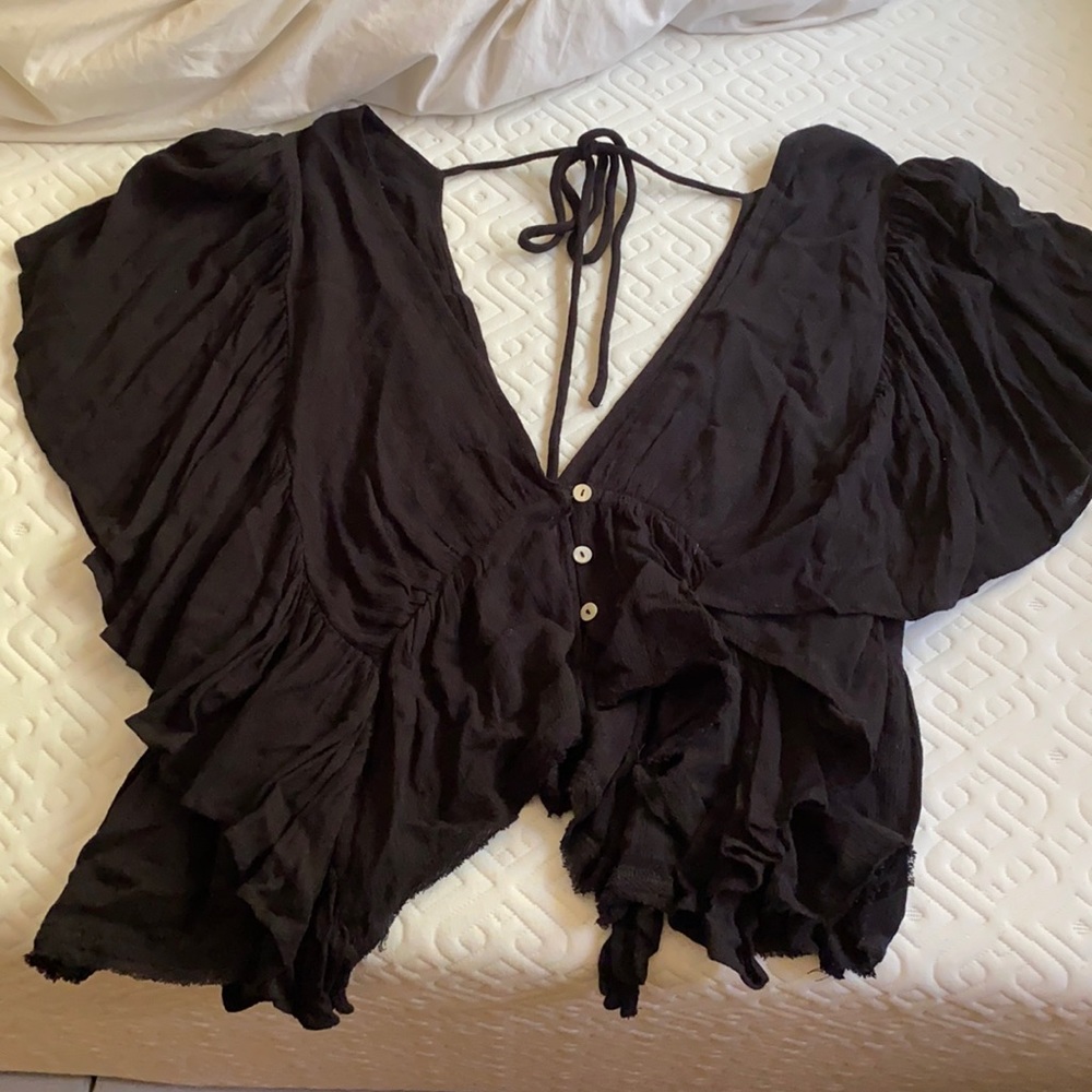 Free people black crop